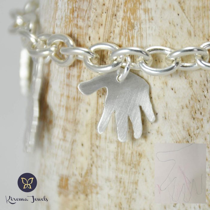 pulsera-de-charms-dibujos-ninos-plata