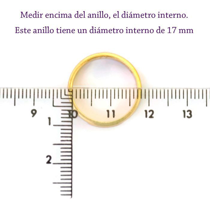 Cómo calcular la talla de tu anillo